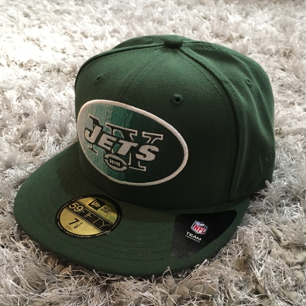 New era ny jets green hat headwear 7 1/8